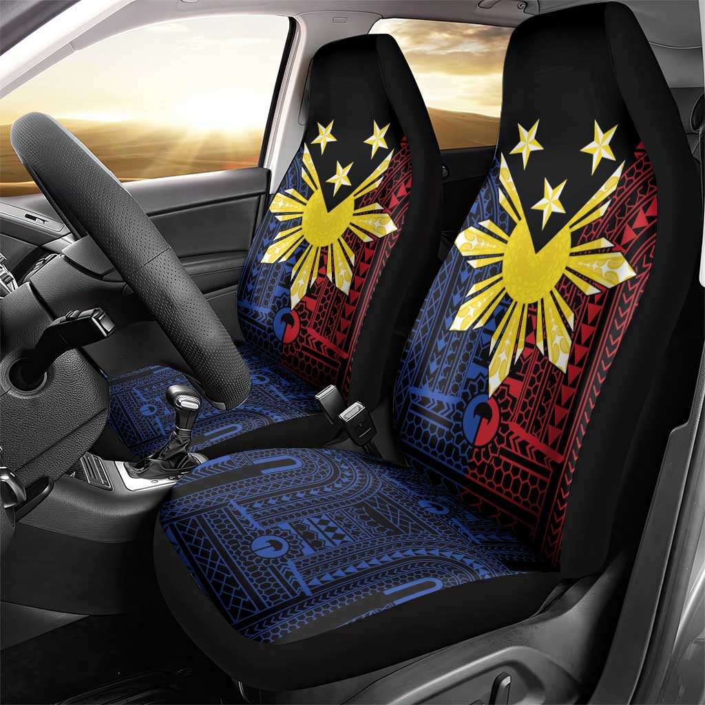 Philippines Sun Star Car Seat Cover Igorot Tribal Inspiration - Polynesian Pride