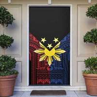 Philippines Sun Star Door Cover Igorot Tribal Inspiration - Polynesian Pride
