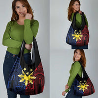 Philippines Sun Star Grocery Bag Igorot Tribal Inspiration - Polynesian Pride