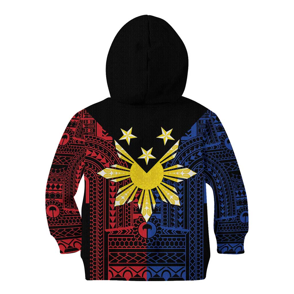 Philippines Sun Star Kid Hoodie Igorot Tribal Inspiration - Polynesian Pride