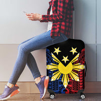Philippines Sun Star Luggage Cover Igorot Tribal Inspiration - Polynesian Pride