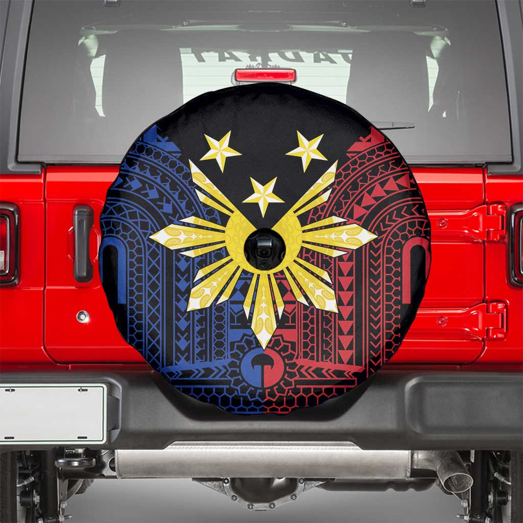 Philippines Sun Star Spare Tire Cover Igorot Tribal Inspiration - Polynesian Pride