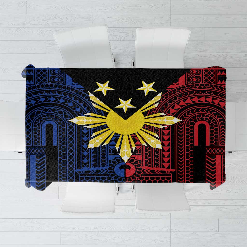 Philippines Sun Star Tablecloth Igorot Tribal Inspiration - Polynesian Pride