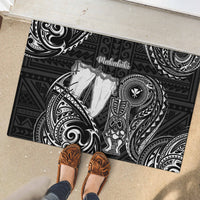 Hawaii Makahiki Season Rubber Doormat Akua Loa Polynesian Pattern LT05 - Polynesian Pride