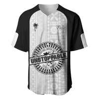 Personalized Fiji Obstacle Race 2023 Baseball Jersey Never Give Up LT05 Black - Polynesian Pride