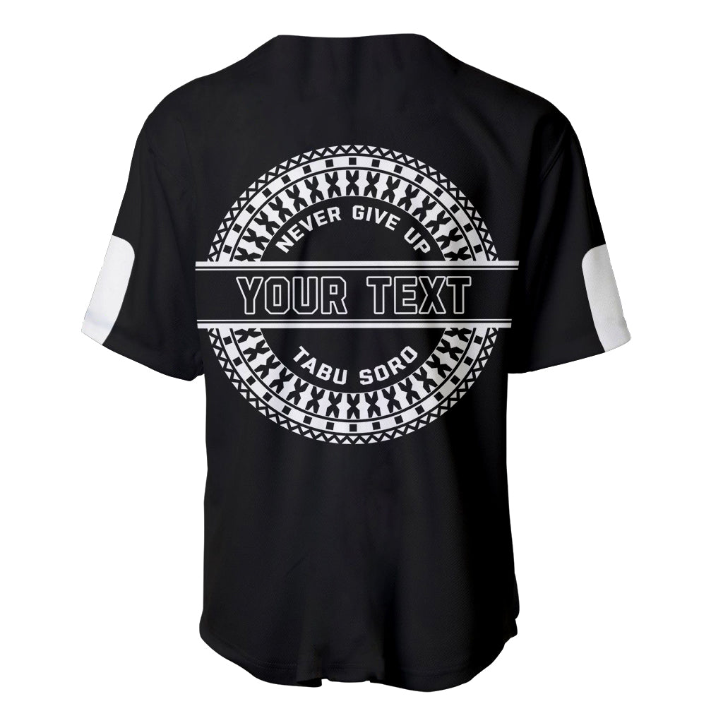 Personalized Fiji Obstacle Race 2023 Baseball Jersey Never Give Up LT05 - Polynesian Pride