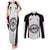 Personalized Fiji Obstacle Race 2023 Couples Matching Tank Maxi Dress and Long Sleeve Button Shirts Never Give Up LT05 Black - Polynesian Pride
