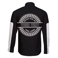 Personalized Fiji Obstacle Race 2023 Family Matching Off Shoulder Long Sleeve Dress and Hawaiian Shirt Never Give Up LT05 - Polynesian Pride