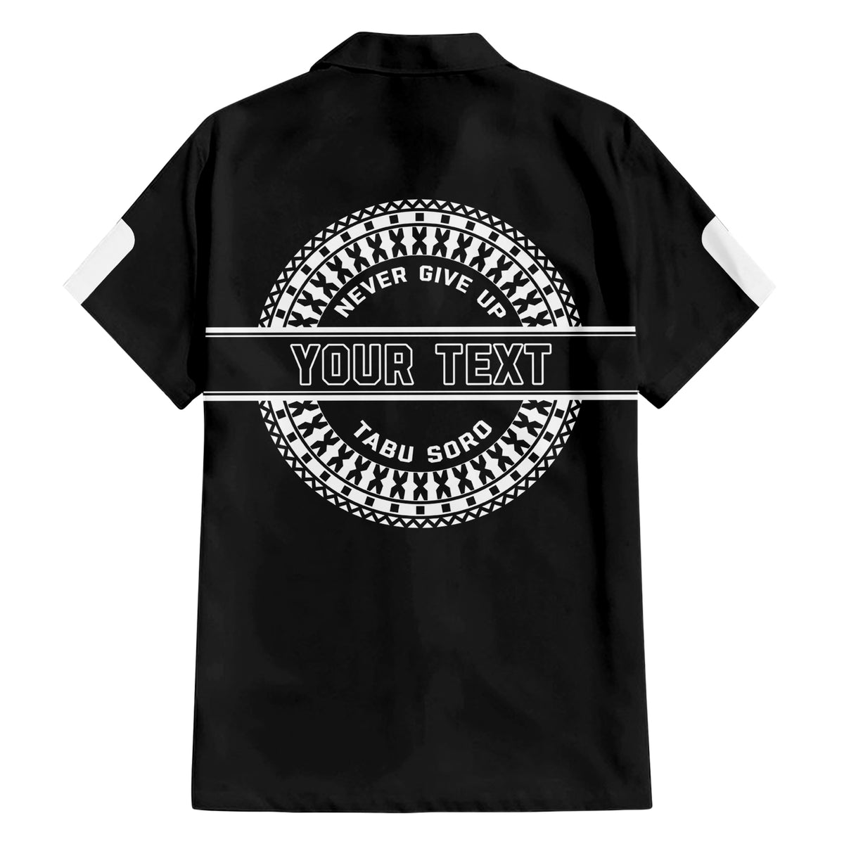 Personalized Fiji Obstacle Race 2023 Family Matching Short Sleeve Bodycon Dress and Hawaiian Shirt Never Give Up LT05 - Polynesian Pride