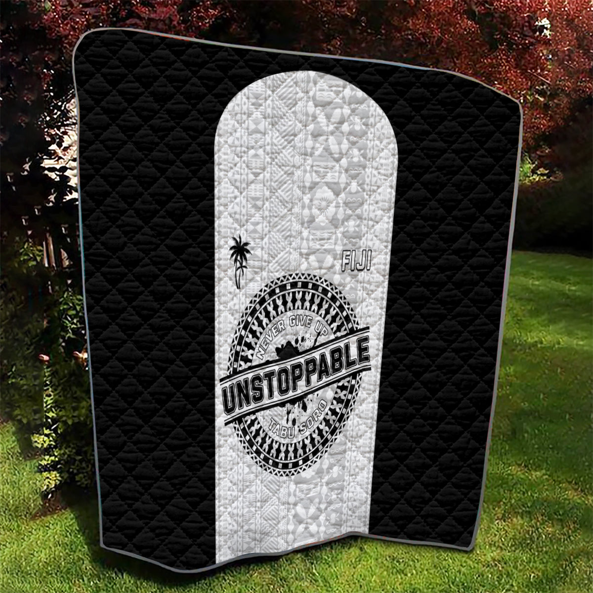 Fiji Obstacle Race 2023 Quilt Never Give Up LT05 - Polynesian Pride