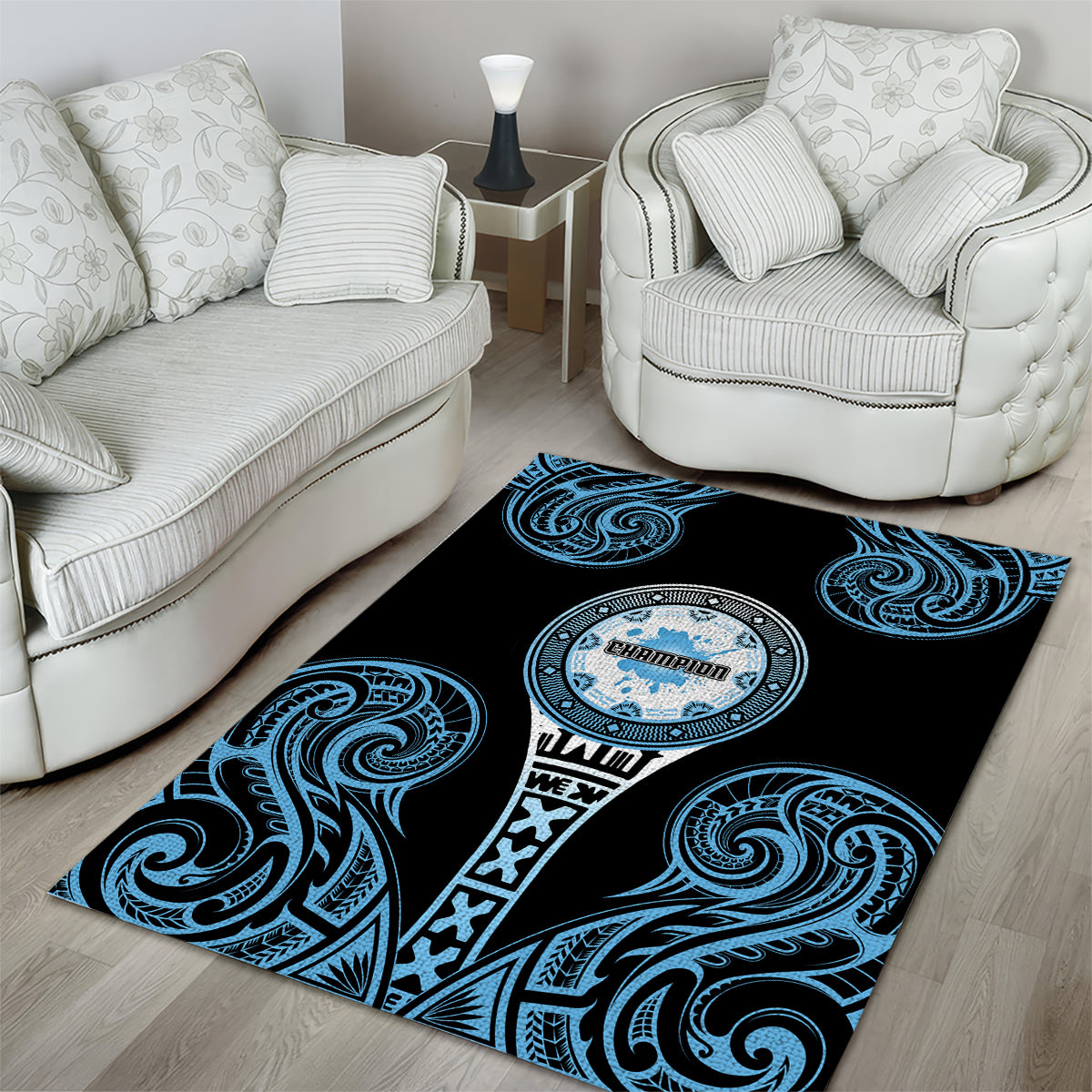 Fiji Obstacle Race 2023 Area Rug Go Champion LT05 - Polynesian Pride