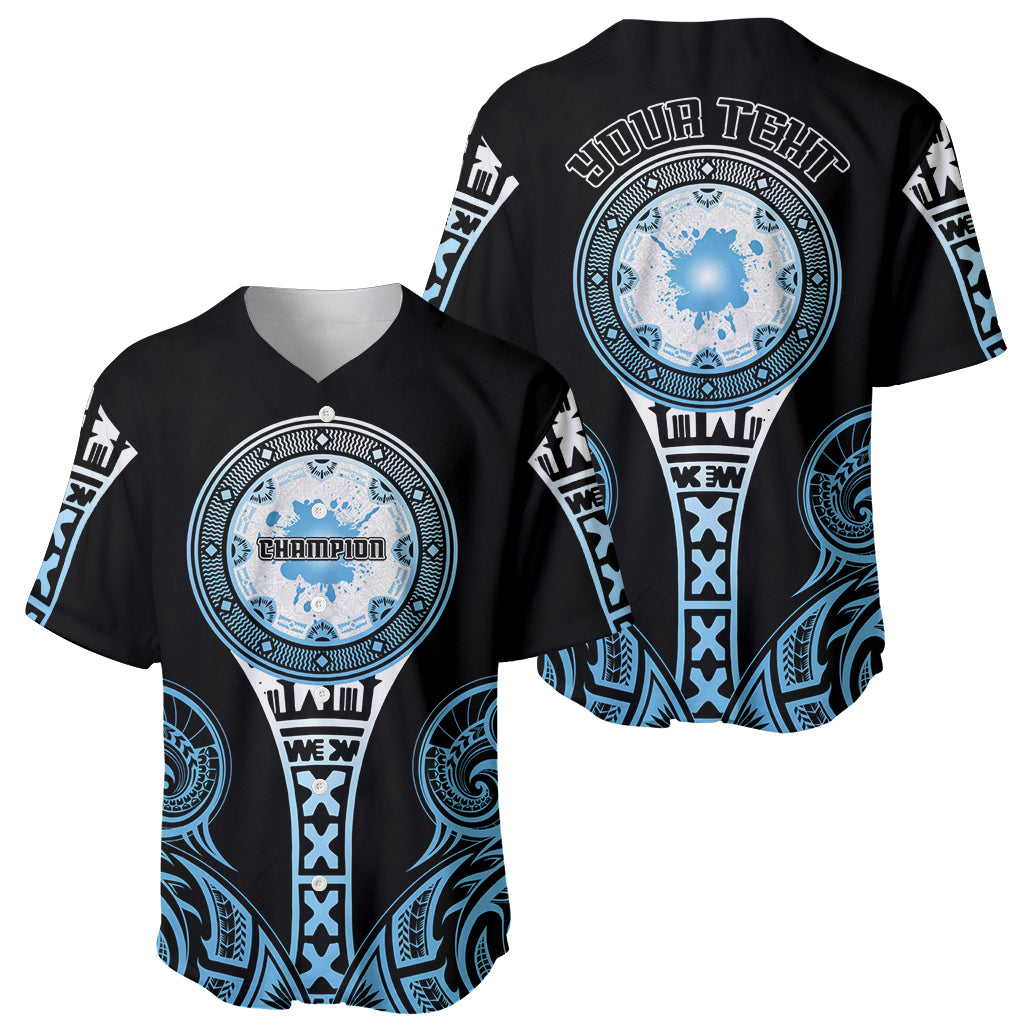 Personalized Fiji Obstacle Race 2023 Baseball Jersey Go Champion LT05 - Polynesian Pride