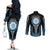 Personalized Fiji Obstacle Race 2023 Couples Matching Off The Shoulder Long Sleeve Dress and Long Sleeve Button Shirts Go Champion LT05 - Polynesian Pride