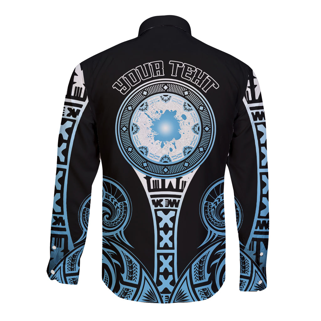 Personalized Fiji Obstacle Race 2023 Long Sleeve Button Shirt Go Champion LT05 - Polynesian Pride