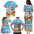 Hawaii Christmas Family Matching Puletasi and Hawaiian Shirt Funny Macaw Parrot Tropical Vibe