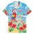 Hawaii Christmas Hawaiian Shirt Funny Macaw Parrot Tropical Vibe