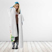 Hawaii Christmas Hooded Blanket Funny Macaw Parrot Tropical Vibe LT05 - Polynesian Pride