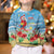 Hawaii Christmas Kid Ugly Christmas Sweater Funny Macaw Parrot Tropical Vibe