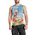 Hawaii Christmas Men Tank Top Funny Macaw Parrot Tropical Vibe