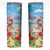 Hawaii Christmas Skinny Tumbler Funny Macaw Parrot Tropical Vibe