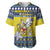 Niue The Rock Christmas Baseball Jersey Niuean Crab Monuina E Kilisimasi