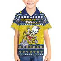 Niue The Rock Christmas Hawaiian Shirt Niuean Crab Monuina E Kilisimasi LT05 - Polynesian Pride