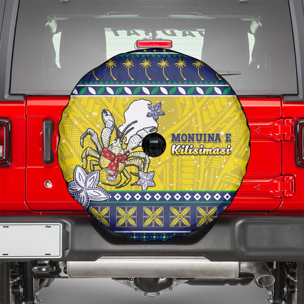 Niue The Rock Christmas Spare Tire Cover Niuean Crab Monuina E Kilisimasi LT05 - Polynesian Pride