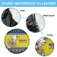 Niue The Rock Christmas Spare Tire Cover Niuean Crab Monuina E Kilisimasi LT05 - Polynesian Pride
