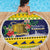 Tokelau Christmas Beach Blanket Tokelauan Badge Manuia Te Kilihimahi