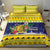 Tokelau Christmas Bedding Set Tokelauan Badge Manuia Te Kilihimahi