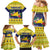 Tokelau Christmas Family Matching Mermaid Dress and Hawaiian Shirt Tokelauan Badge Manuia Te Kilihimahi