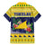 Tokelau Christmas Family Matching Mermaid Dress and Hawaiian Shirt Tokelauan Badge Manuia Te Kilihimahi