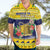 Tokelau Christmas Hawaiian Shirt Tokelauan Badge Manuia Te Kilihimahi