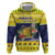 Tokelau Christmas Hoodie Tokelauan Badge Manuia Te Kilihimahi