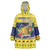 Tokelau Christmas Wearable Blanket Hoodie Tokelauan Badge Manuia Te Kilihimahi