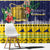 Tokelau Christmas Window Curtain Tokelauan Badge Manuia Te Kilihimahi