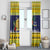 Tokelau Christmas Window Curtain Tokelauan Badge Manuia Te Kilihimahi