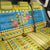 Tuvalu Christmas Back Car Seat Cover Coat Of Arms Manuia Te Kilisimasi