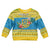 Tuvalu Christmas Kid Ugly Christmas Sweater Coat Of Arms Manuia Te Kilisimasi