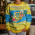 Tuvalu Christmas Kid Ugly Christmas Sweater Coat Of Arms Manuia Te Kilisimasi