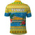 Tuvalu Christmas Polo Shirt Coat Of Arms Manuia Te Kilisimasi