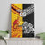 New Zealand And Papua New Guinea Rugby Custom Canvas Wall Art Maori Kiwi With Bird of Paradise