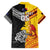 New Zealand And Papua New Guinea Rugby Custom Hawaiian Shirt Maori Kiwi With Bird of Paradise