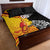 New Zealand And Papua New Guinea Rugby Custom Quilt Bed Set Maori Kiwi With Bird of Paradise