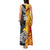 New Zealand And Papua New Guinea Rugby Custom Tank Maxi Dress Maori Kiwi With Bird of Paradise