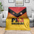 Papua New Guinea Rugby Blanket Go Orchids Pacific Champions