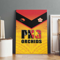 Papua New Guinea Rugby Canvas Wall Art Go Orchids Pacific Champions LT05 - Polynesian Pride