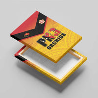 Papua New Guinea Rugby Canvas Wall Art Go Orchids Pacific Champions LT05 - Polynesian Pride