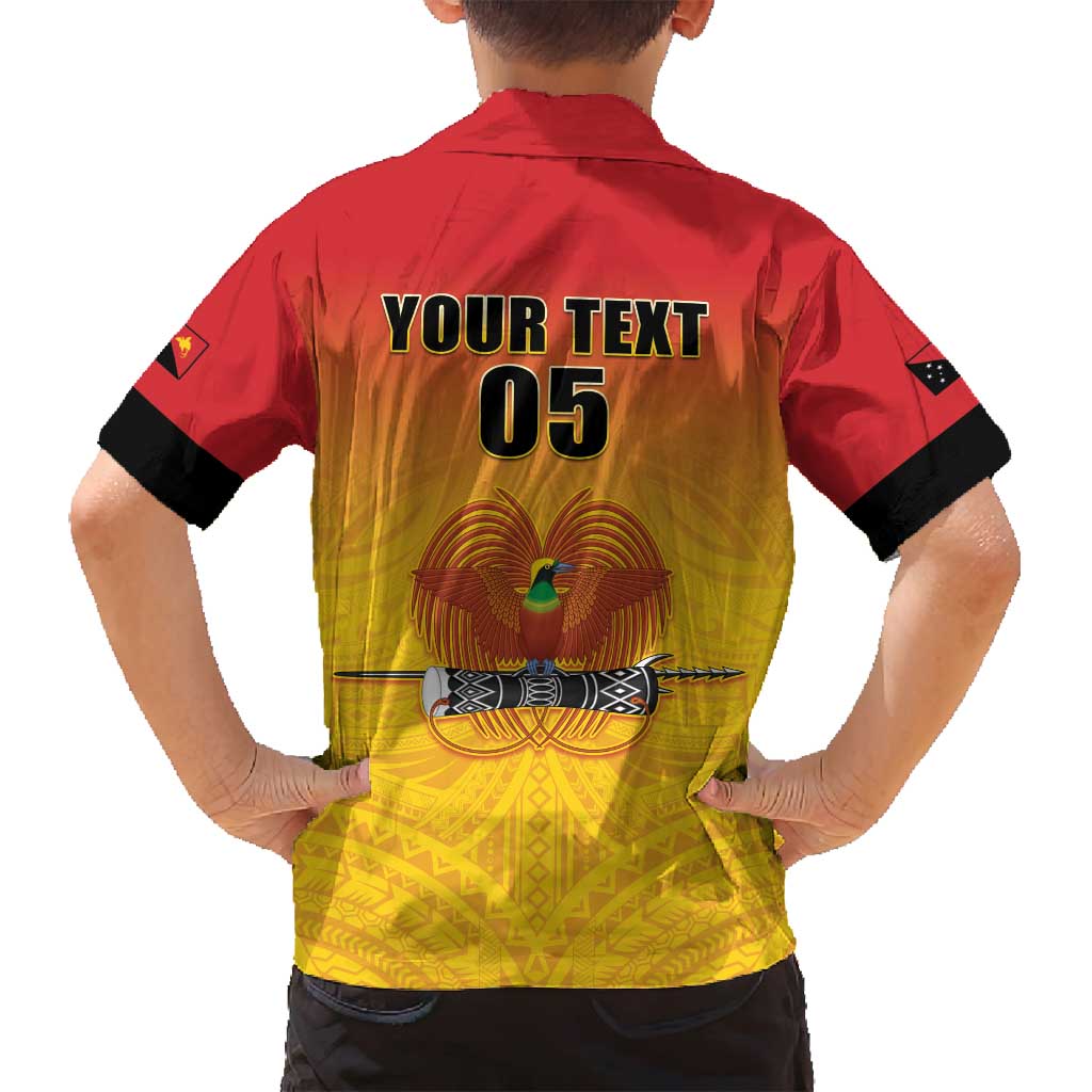 Papua New Guinea Rugby Custom Family Matching Tank Maxi Dress and Hawaiian Shirt Go Orchids Pacific Champions