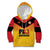 Papua New Guinea Rugby Custom Kid Hoodie Go Orchids Pacific Champions